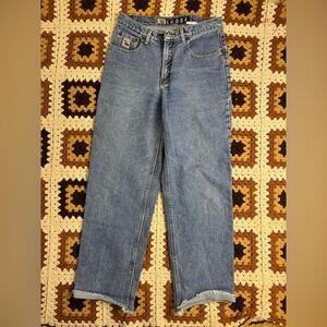 Y2K Cruel Girl Loose Blue Denim Jeans Size 11 Long
